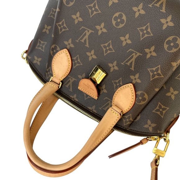Louis Vuitton Brown Monogram Satchel - Picture 5 of 12
